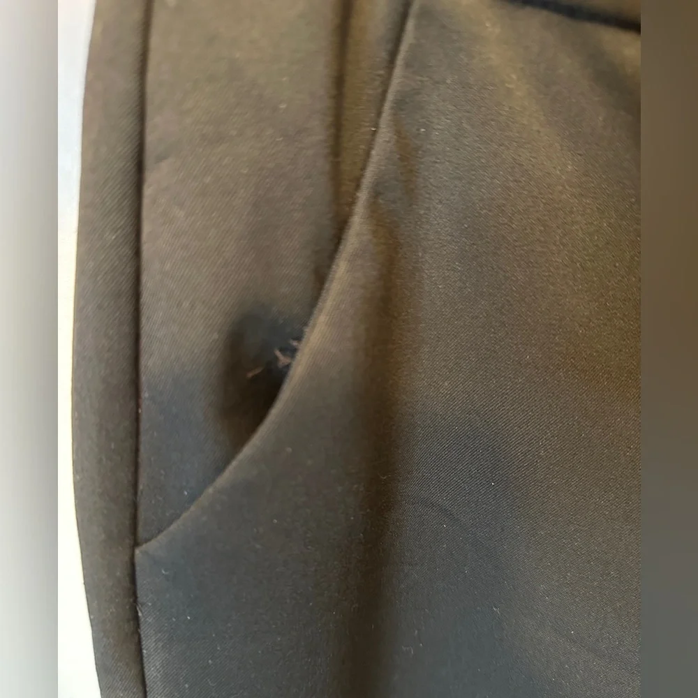 NWT Chico's Size 3S 16S So Slimming Trouser Pants Basic Black‎ 29.5 Inseam $99